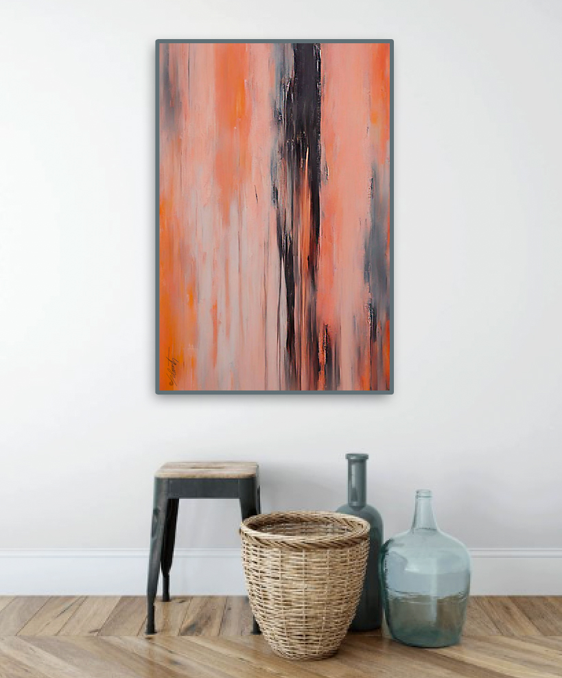 Stretch Watercolor 20x30 By Sam Schwartz room