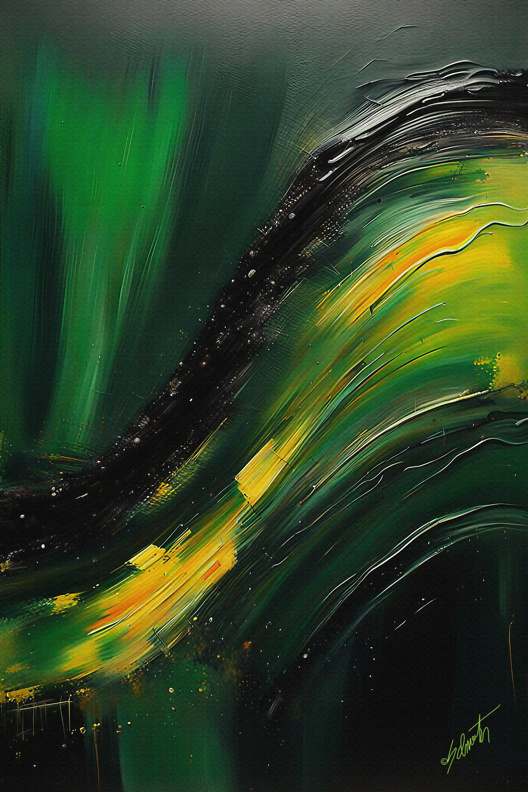 zoom in on a modern dark abstract oil painting bas by drsammy052301 dh7qt8o pre