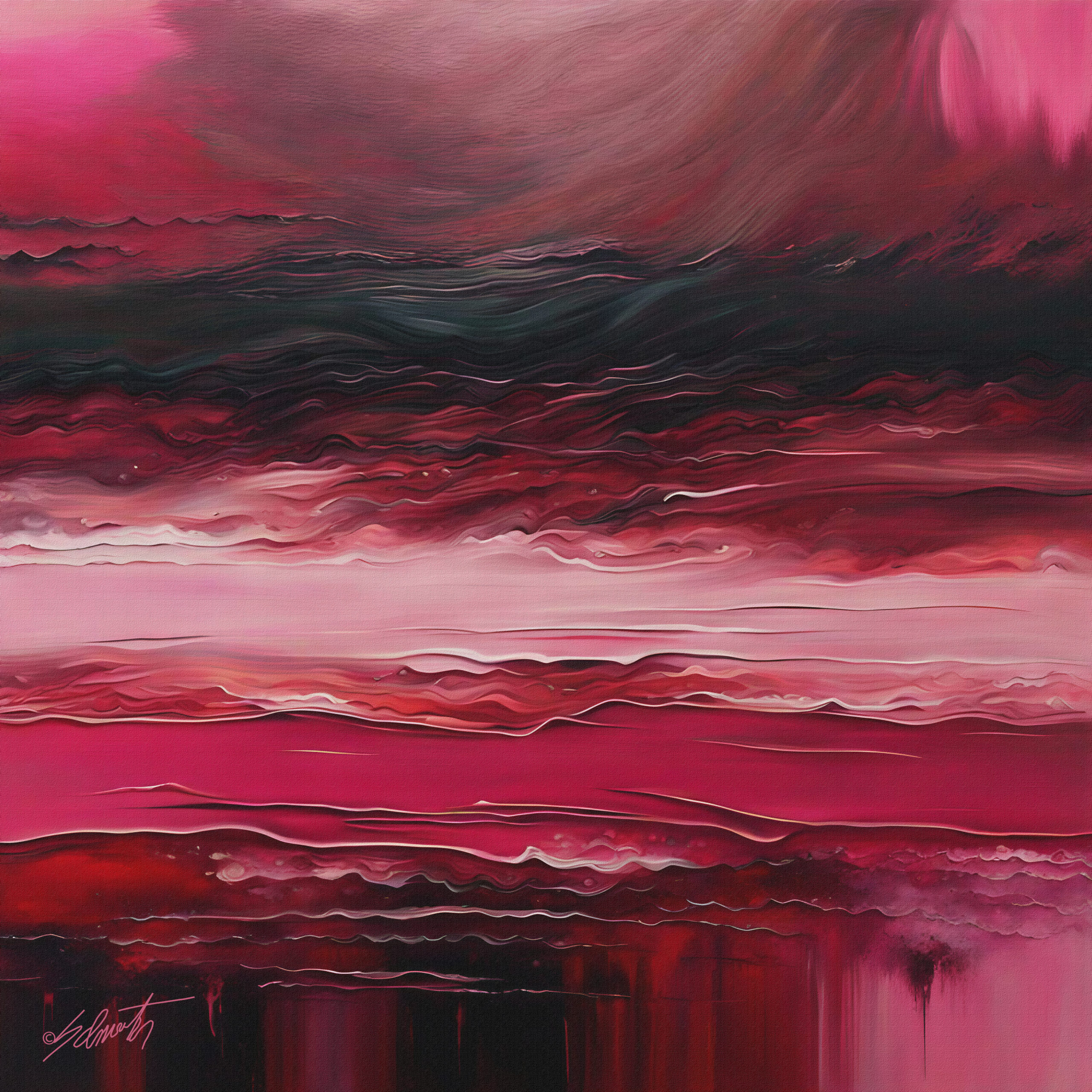 zoom in on a modern dark abstract oil painting bas by drsammy052301 dh7qvi4 pre