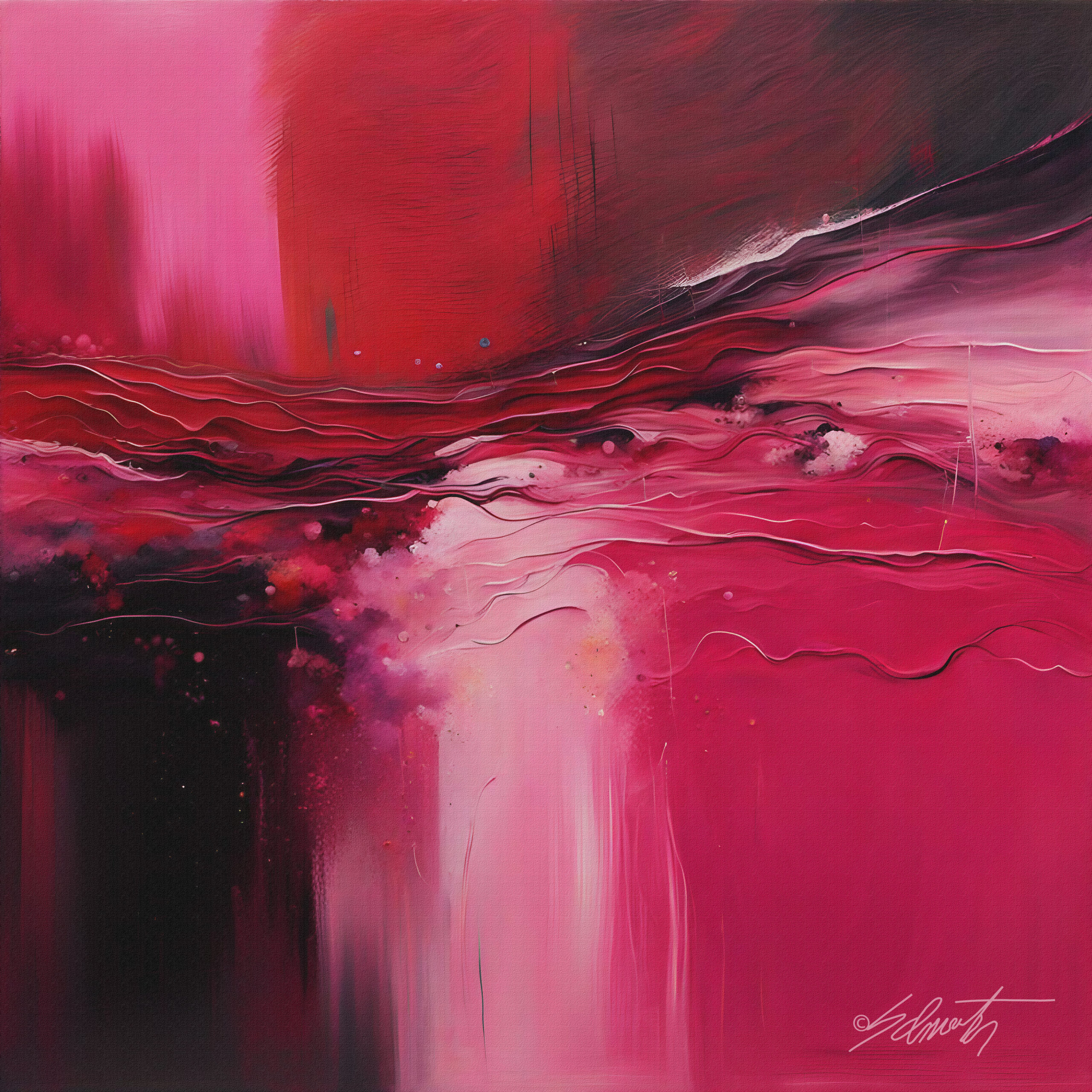 zoom in on a modern dark abstract oil painting bas by drsammy052301 dh7qvi7 pre